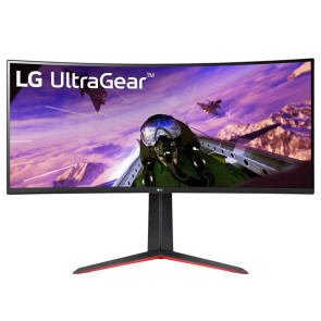Monitor Gaming LG UltraGear Curvo (1800R) 34GP63A-B 34" UltraWide QHD (3440x1440) Panel VA