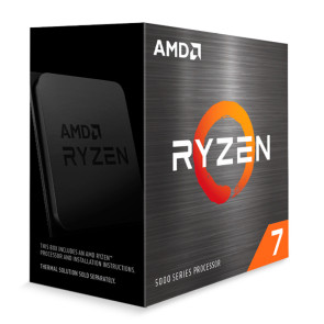 Procesador AMD Ryzen 7 5800X, 3.80GHz, 32MB L3, 8 Core, AM4, 7nm, 105W.