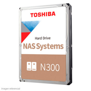 Disco duro Toshiba N300, 14TB NAS, SATA 6.0Gb/s, 7200rpm, 512MB Cache, 3.5".