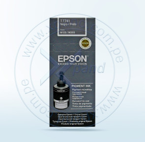Botella de tinta Epson 774 (T774120), 140ml, tinta negra