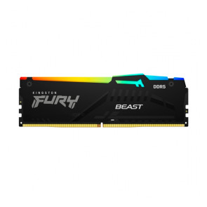 Memoria Kingston Fury Beast 8GB DDR5-6000MHz, PC5-48000, CL40, 1.35V, 288-Pin, Non-ECC