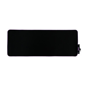 Mouse pad Teros TE-3013G, USB a tipo C, acabado elegante, Negro, dimensiones 800*300*4mm