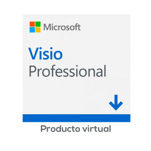 Licenciamiento Virtual (ESD) Microsoft Visio Professional 2019, 1 Licencia para una 1 PC.