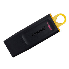 Memoria Flash USB Kingston DataTraveler Exodia 128GB, USB 3.2 Gen 1, Color Amarillo.