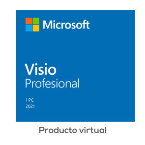 Licenciamiento Virtual (ESD) Microsoft Visio Pro 2021 WIN ALL LNG PK
