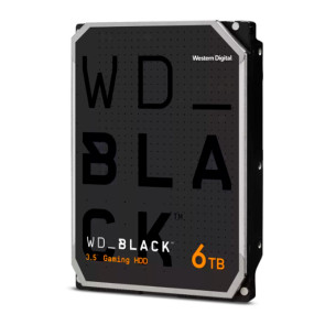 Disco duro Western Digital WD Black, 6TB, SATA 6.0 Gb/s, 256 MB Cache, 7200 RPM, 3.5".