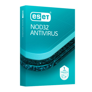 Software Eset NOD32 Anti-Virus Edicion 2024 para 3 PCs, Licencia 1 año.