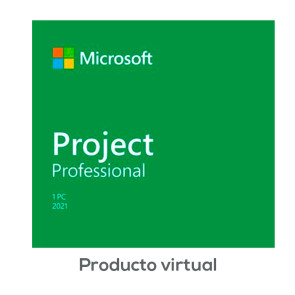 Licenciamiento Virtual (ESD) Microsoft Project Pro 2021 WIN ALL LNG PK