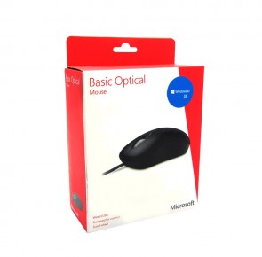 Mouse óptico Microsoft Ready, 800 dpi, Negro, USB, con Scroll.
