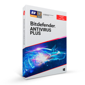 Software Bitdefender Antivirus Plus, Licencia para 3 PCs, por 12 Meses + 3 Gratis.