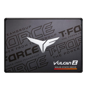 Unidad en estado solido T-FORCE VULCAN Z, 512GB, SATA 6Gb/s, 2.5", Negro, DC +5V
