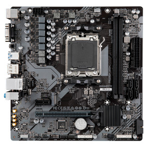 Motherboard Gigabyte A620M S2H (rev. 1.0) Chipset AMD A620, Socket AM5, Micro ATX
