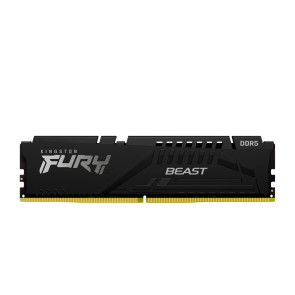 Memoria Kingston Fury Beast 16GB DDR5-4800MHz, PC5-38400 CL38, 1.1V, 288-Pin, XMP 3.0.